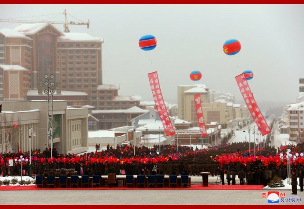 Coreea de Nord a inaugurat un nou oraș. Cum arată „utopia socialistă” a lui Kim Jong-un - Imaginea 3