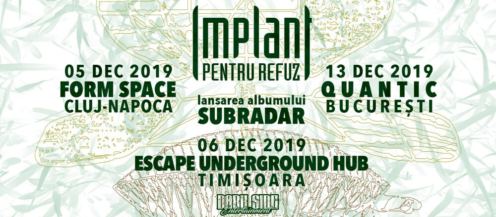 Implant pentru Refuz lansează albumul ”SubRadar”. Concerte în Cluj, Timișoara și București - Imaginea 7