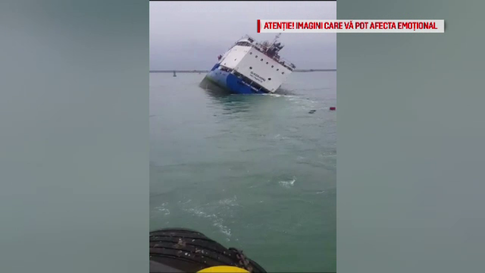 Nava eșuată din Portul Midia a intrat în custodia autorităților. Costurile operațiunii - Imaginea 2