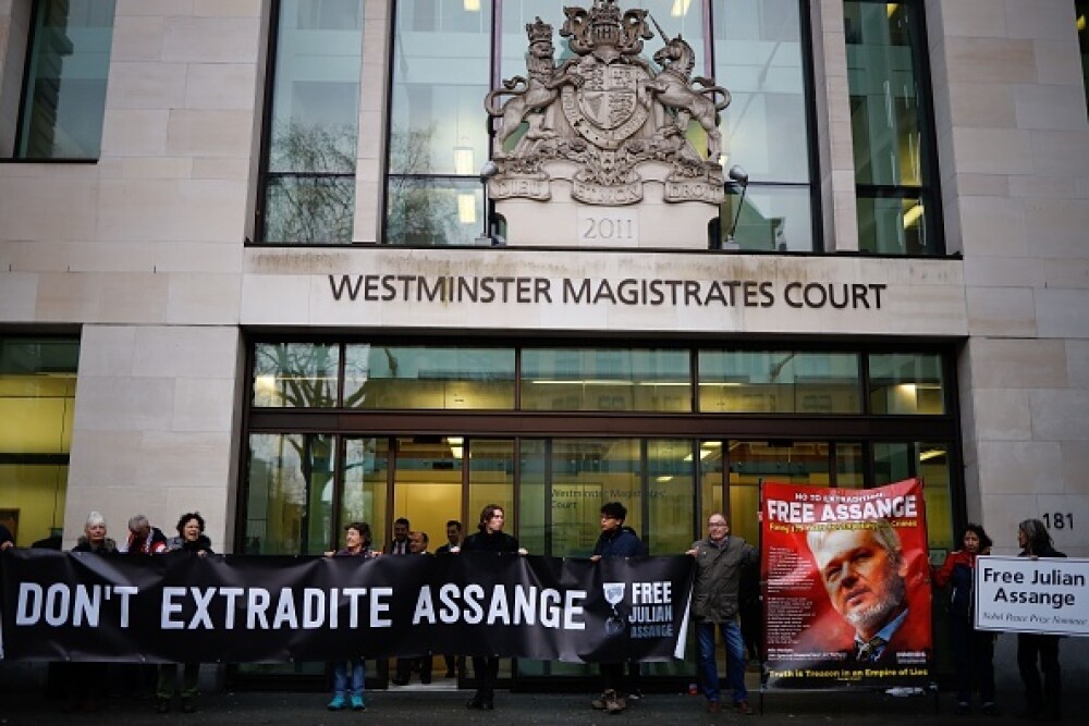 Julian Assange, audiat ca presupusă victimă a unor acte de spionaj - Imaginea 3
