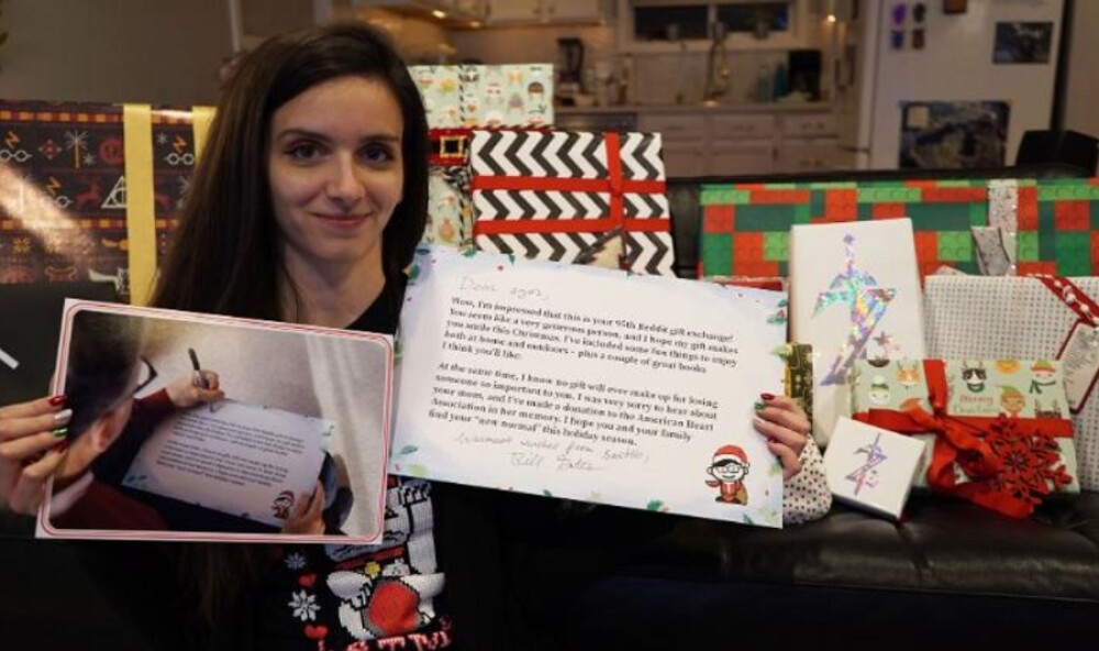 Tânăra care a avut parte de o supriză uriașă de Secret Santa. Cadourile primite de la Bill Gates - Imaginea 2