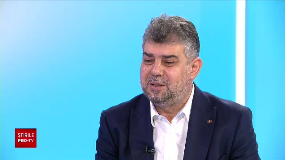 VIDEO. Interviu cu președintele PSD, Marcel Ciolacu: ”Cred că o să câștigăm alegerile” - Imaginea 1