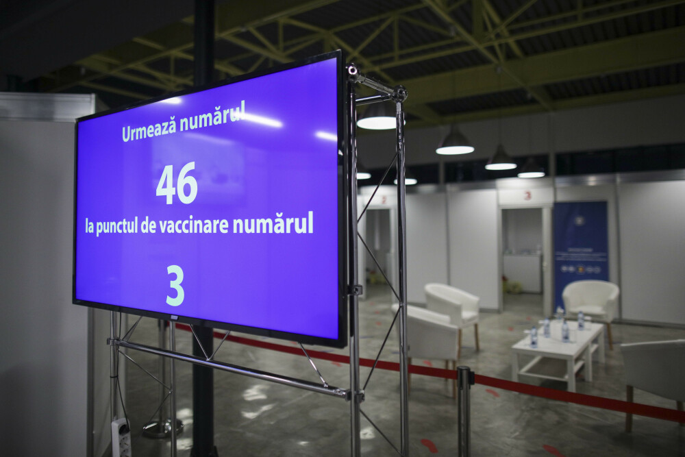 Cum arată primul centru de vaccinare anti-Covid-19 din România - Imaginea 1