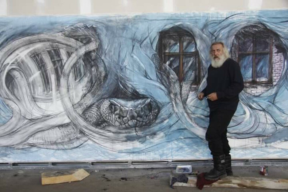 Valeriu Sepi, fost colaborator al trupei Phoenix, prezintă expoziția de pictură ”DeSemne” - Imaginea 4