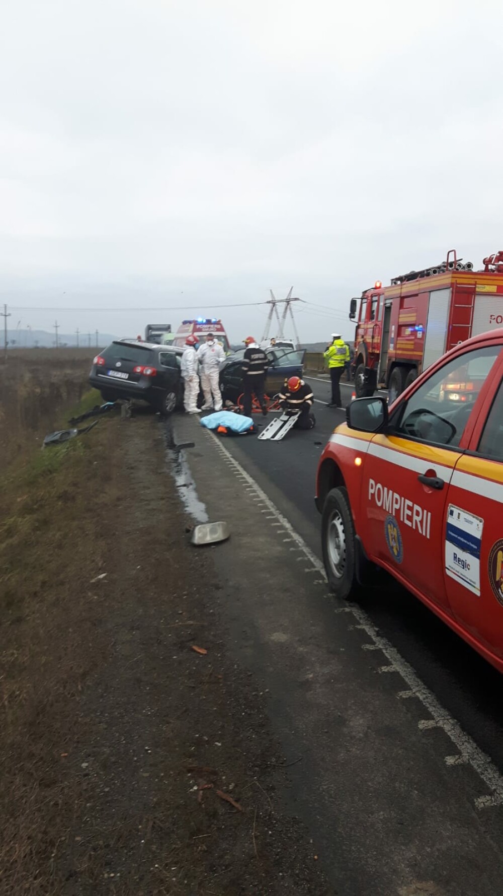 Accident grav produs pe DN1, în județul Sibiu. Două persoane au murit. FOTO - Imaginea 2