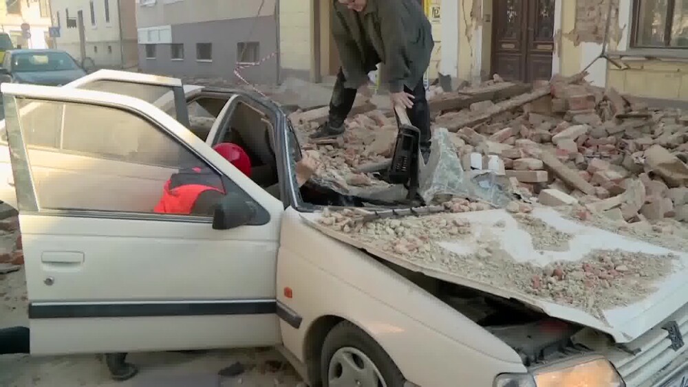 Cutremur puternic în Croația, cu magnitudinea 6,4. Cinci persoane au murit, printre care și o fetiță de 12 ani - Imaginea 4