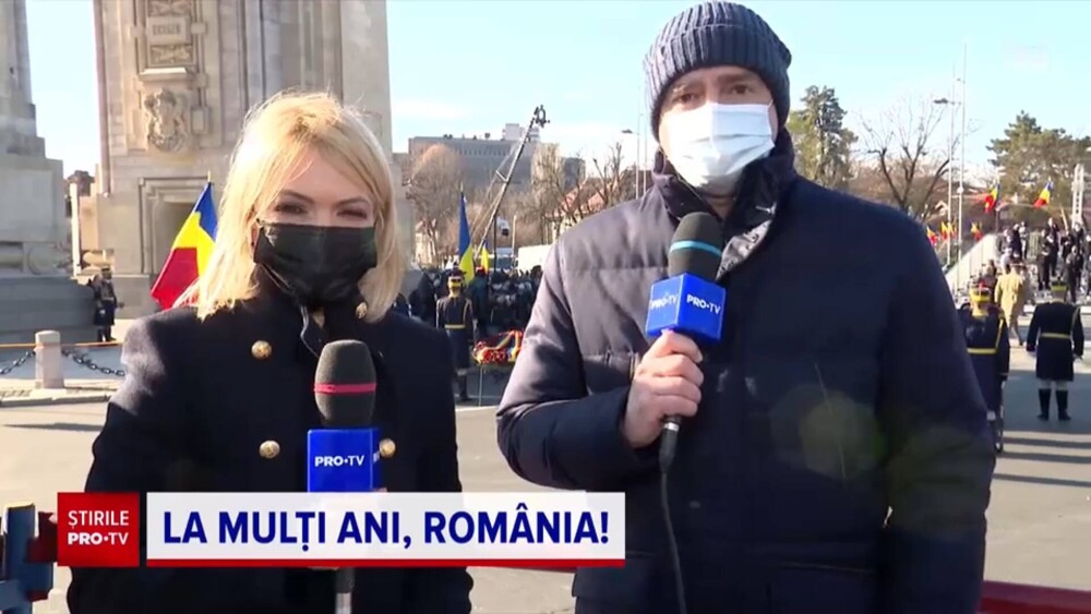 FOTO-VIDEO. Parada militară de 1 Decembrie din București. Iohannis a depus o coroană de flori - Imaginea 5