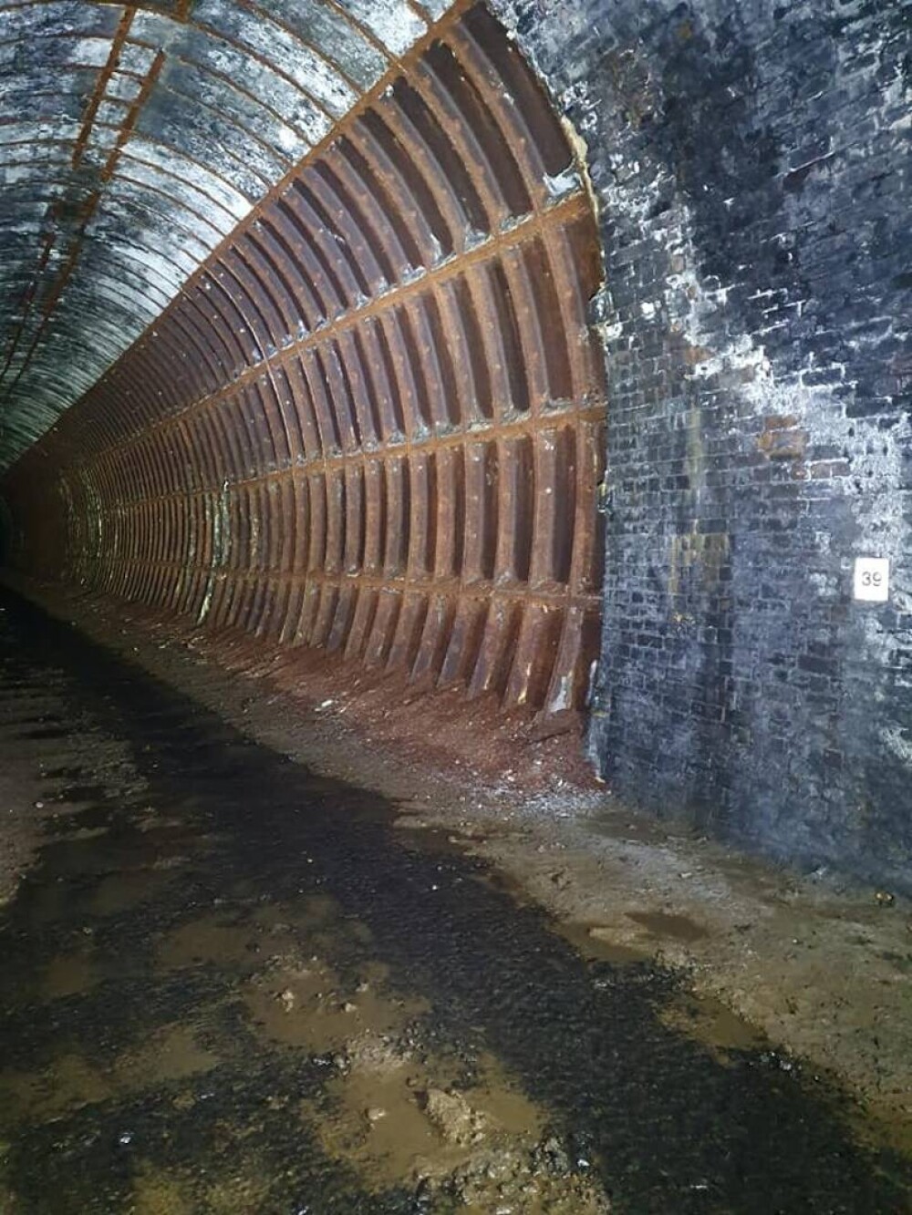 Imagini din interiorul unui tunel în care intrarea este interzisă. Ce s-a descoperit înăuntru la 50 de ani de la închidere - Imaginea 3