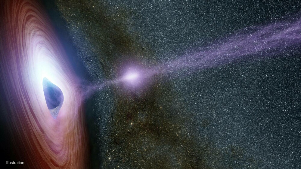 O stea a fost „devorată” de o gaură neagră. Rămășițele au fost propulsate pe Pământ - Imaginea 1
