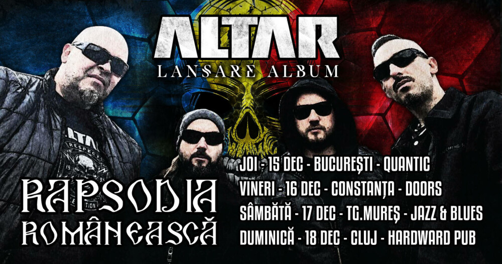 Formația ALTAR și-a lansat al 6-lea album, ”Rapsodia românească”. Teo Peter: ”Îndeamnă la unitate națională sau frățească” - Imaginea 4