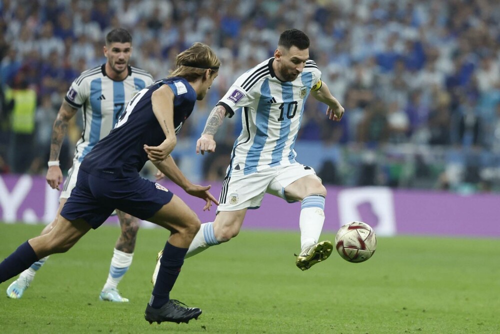 Argentina s-a calificat în finala Cupei Mondiale din Qatar, după ce Messi a făcut spectacol în fața Croației | GALERIE FOTO - Imaginea 4