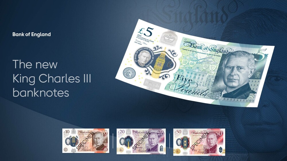 Moment istoric în Marea Britanie. Banca Angliei a dezvăluit design-ul noilor bancnote cu Regele Charles - Imaginea 6