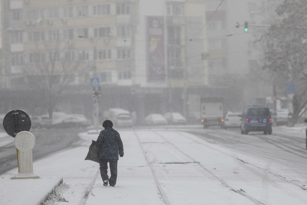 Prima ninsoare în București. Unde au căzut primii fulgi de nea de anul acesta | FOTO - Imaginea 1