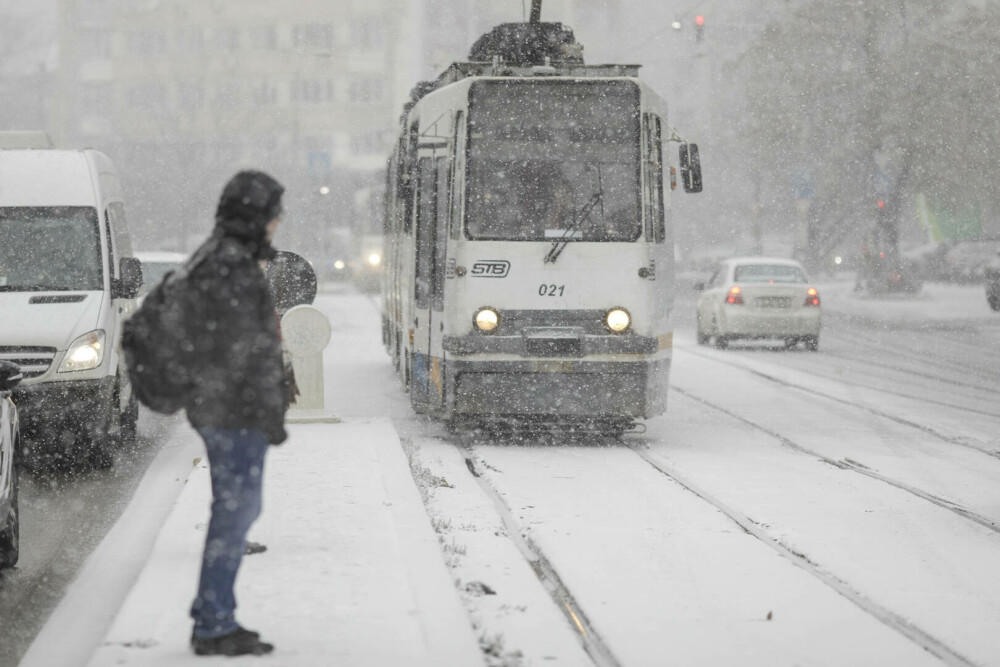 Prima ninsoare în București. Unde au căzut primii fulgi de nea de anul acesta | FOTO - Imaginea 5