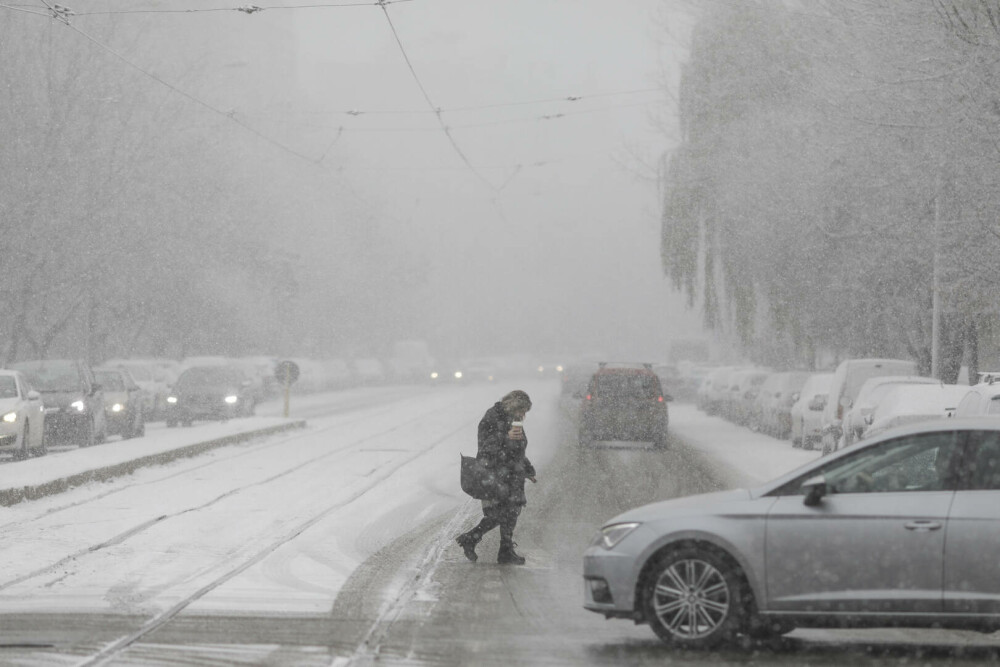 Prima ninsoare în București. Unde au căzut primii fulgi de nea de anul acesta | FOTO - Imaginea 7