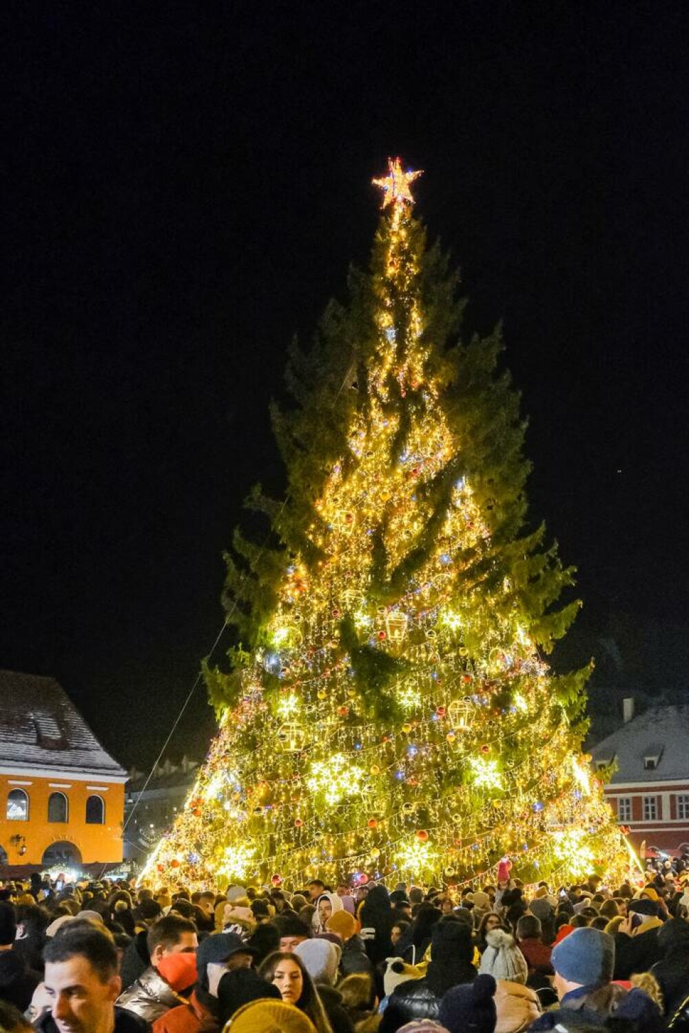 FOTO. Cei mai frumoși brazi de Crăciun din Europa în 2023. Craiova și Brașov sunt în top - Imaginea 3