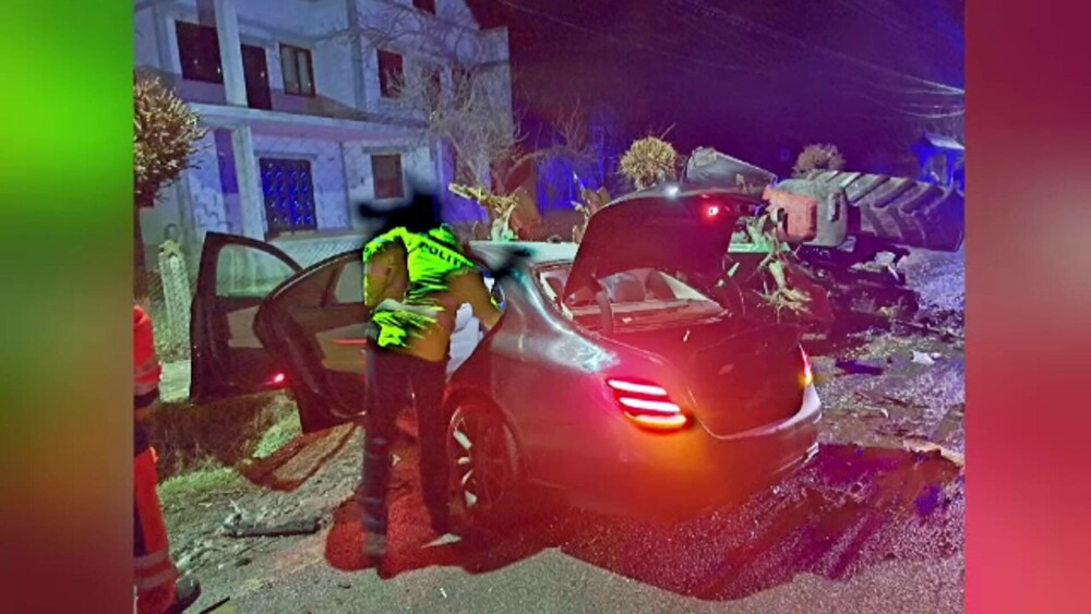 Accident mortal în Suceava, provocat de un șofer beat. Momentul în care se izbește violent de un tractor cu plug | FOTO&VIDEO - Imaginea 4