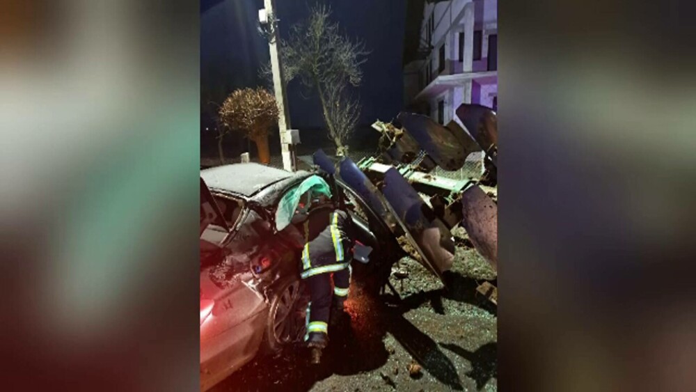 Accident mortal în Suceava, provocat de un șofer beat. Momentul în care se izbește violent de un tractor cu plug | FOTO&VIDEO - Imaginea 6