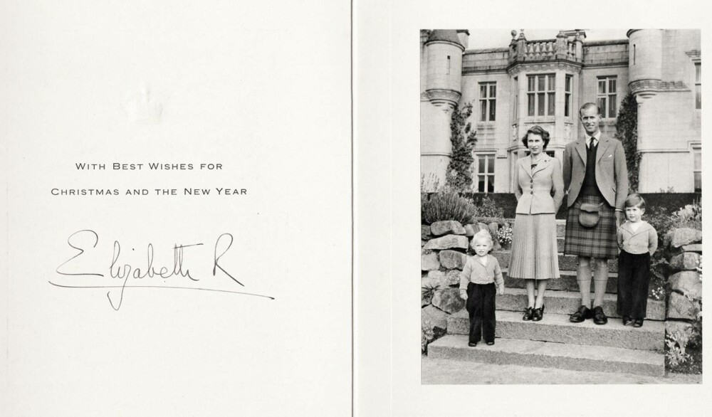 Imagini de colecție cu Familia Regală Britanică. Felicitările de Crăciun ale Casei de Windsor, tradiție veche plină de farmec - Imaginea 43