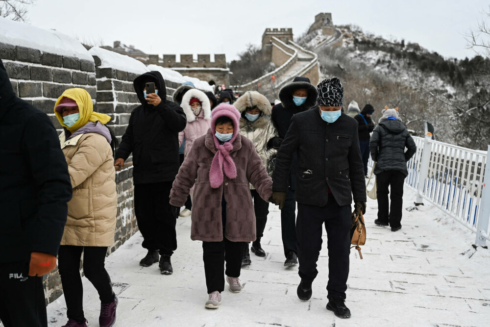 Valul de frig din China doboară recorduri. Au fost înregistrate temperaturi de minus 29 de grade | GALERIE FOTO - Imaginea 1