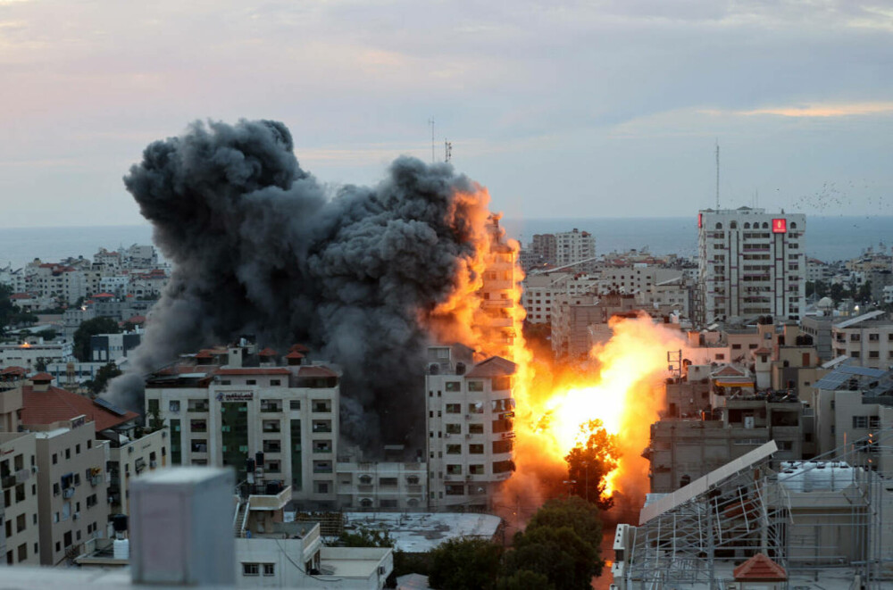 2023 în imagini: războiul Israel - Hamas. Moarte și devastare în Gaza, după luni întregi de lupte crâncene | GALERIE FOTO - Imaginea 6