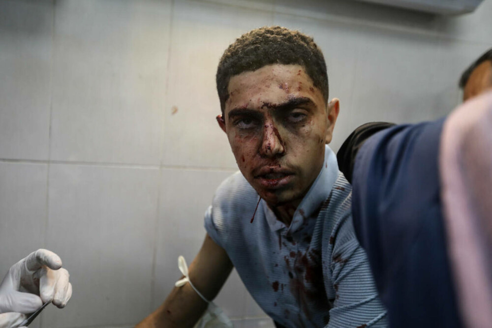 2023 în imagini: războiul Israel - Hamas. Moarte și devastare în Gaza, după luni întregi de lupte crâncene | GALERIE FOTO - Imaginea 36