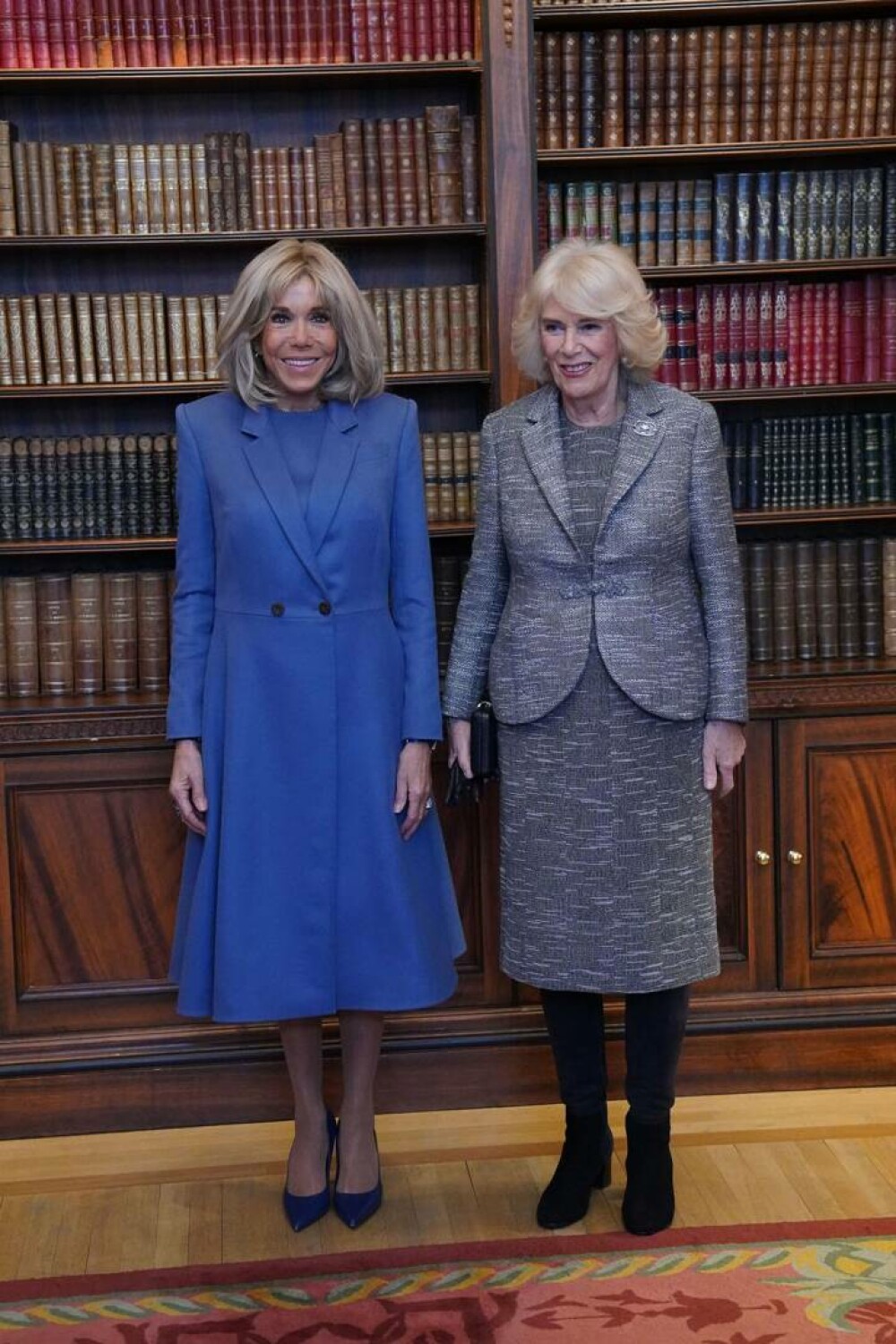 Regina Camilla şi Brigitte Macron, împreună la Londra, la decernarea unui premiu literar - Imaginea 1