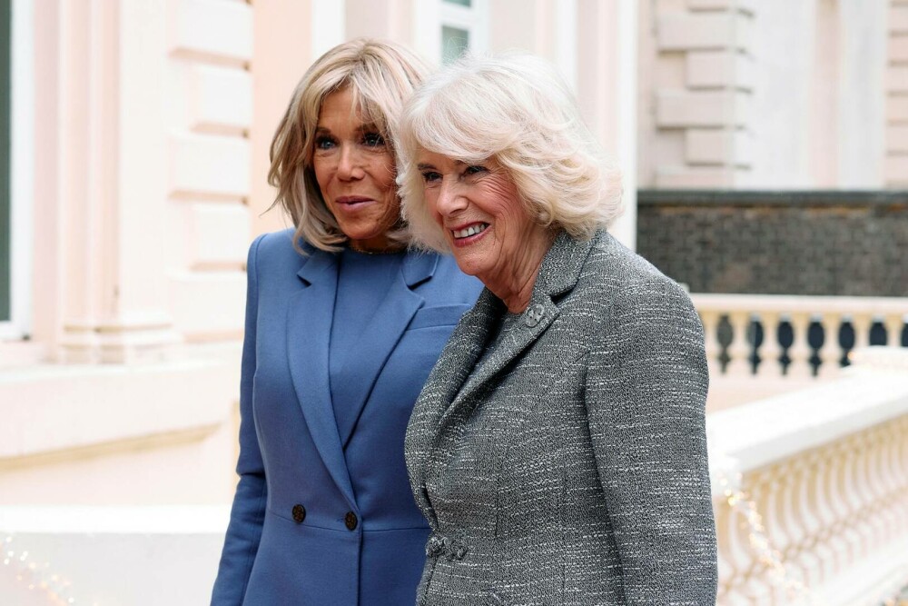 Regina Camilla şi Brigitte Macron, împreună la Londra, la decernarea unui premiu literar - Imaginea 3