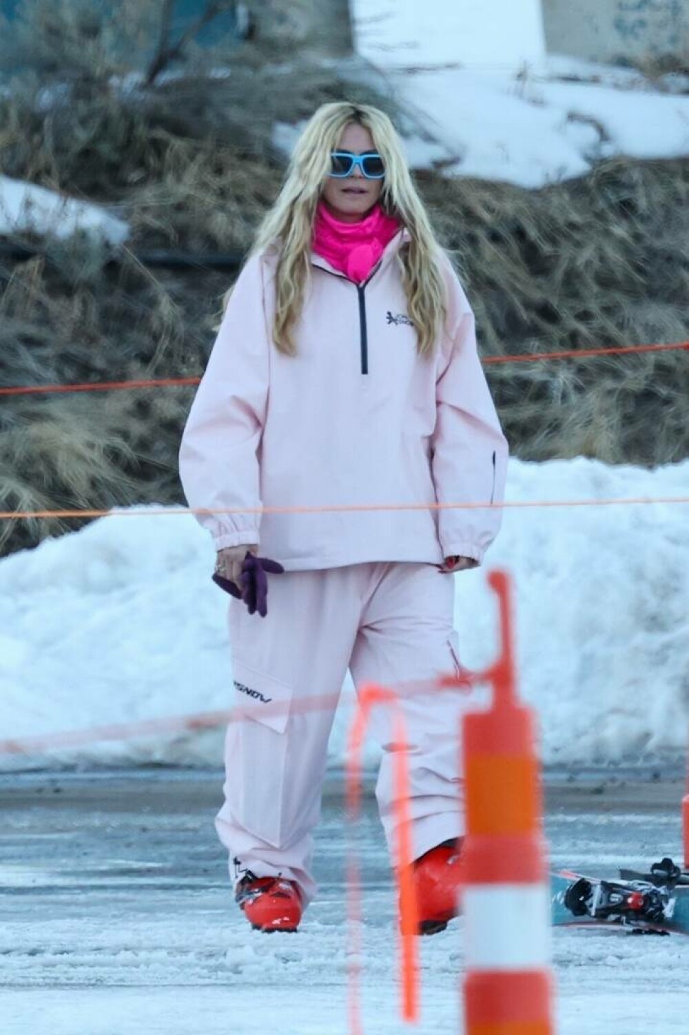 Heidi Klum și soțul ei, la schi în Aspen. Momentul surprins de paparazzi. GALERIE FOTO - Imaginea 12