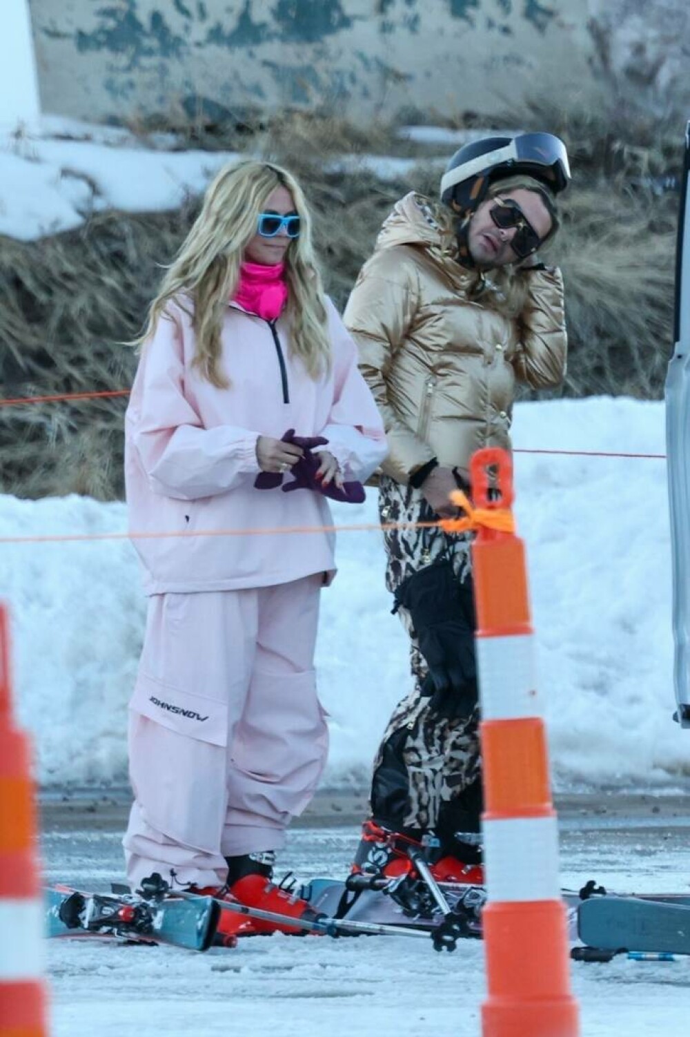 Heidi Klum și soțul ei, la schi în Aspen. Momentul surprins de paparazzi. GALERIE FOTO - Imaginea 13