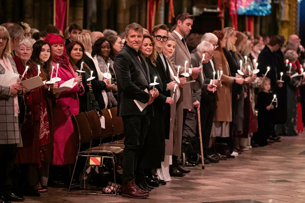 Imagini de la concertul de colinde de la Westminster Abbey, organizat în fiecare an de prinţesa Kate. FOTO & VIDEO - Imaginea 15