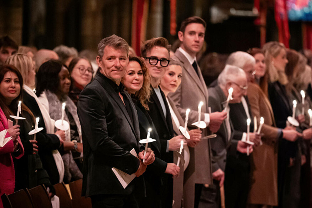 Imagini de la concertul de colinde de la Westminster Abbey, organizat în fiecare an de prinţesa Kate. FOTO & VIDEO - Imaginea 19