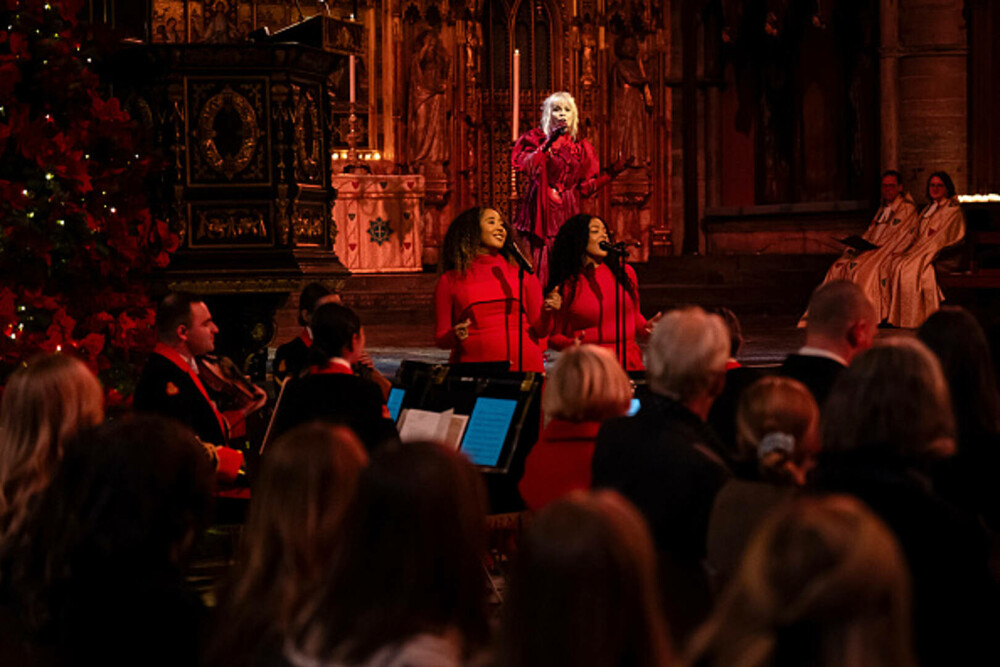 Imagini de la concertul de colinde de la Westminster Abbey, organizat în fiecare an de prinţesa Kate. FOTO & VIDEO - Imaginea 23