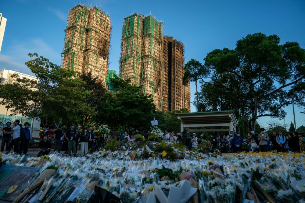 Nou bilanț al incendiului din Hong Kong: 151 de morți și 14 arestări. Unele cadavre ar putea să nu fie găsite niciodată - Imaginea 1