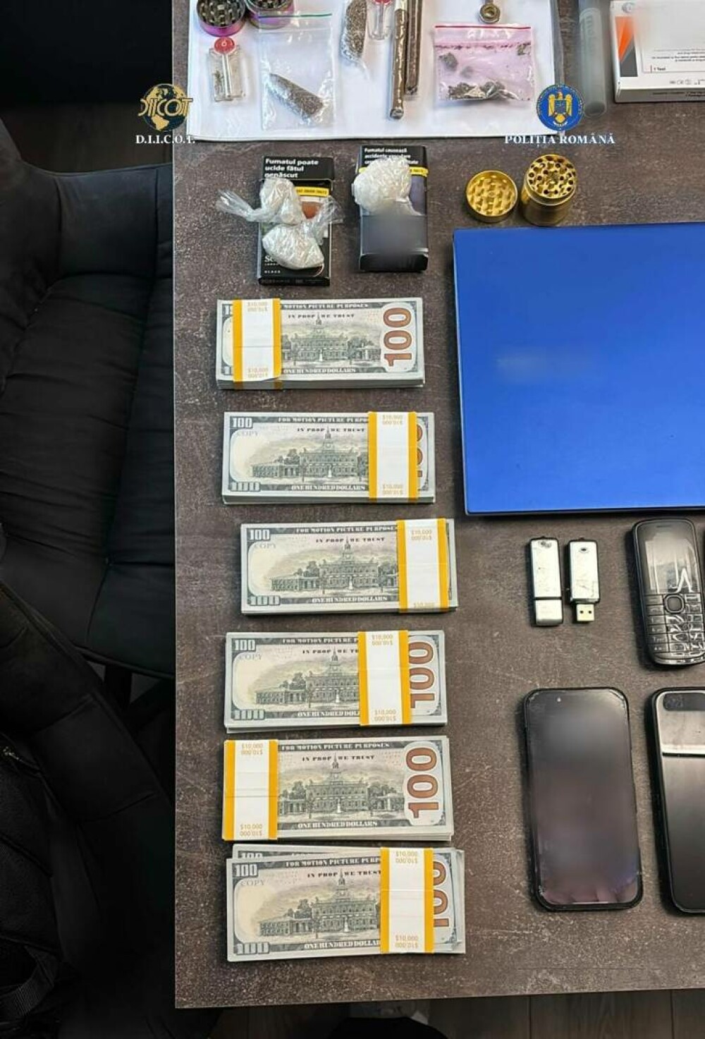 Percheziții de amploare la o rețea de traficanţi care introducea droguri în penitenciare. O avocată, vizată. VIDEO - Imaginea 11