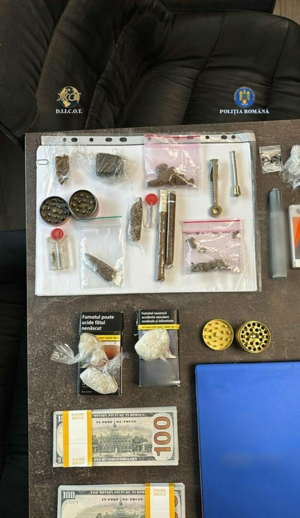 Percheziții de amploare la o rețea de traficanţi care introducea droguri în penitenciare. O avocată, vizată. VIDEO - Imaginea 13