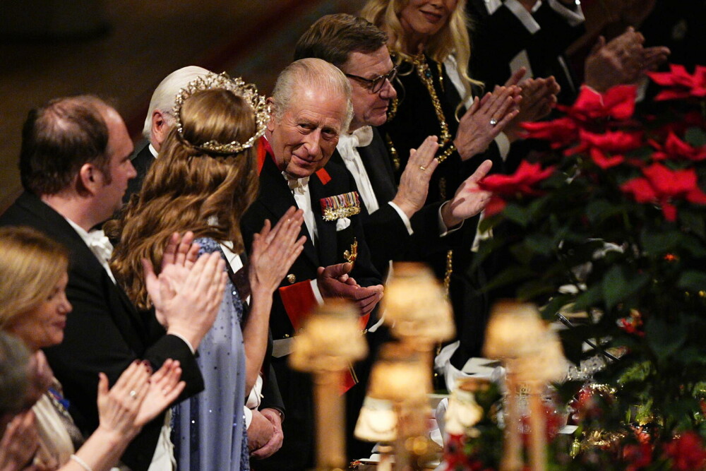 Prințesa de Wales, în centrul atenției la banchetul de stat găzduit la Castelul Windsor. Ce tiară a purtat. FOTO - Imaginea 17