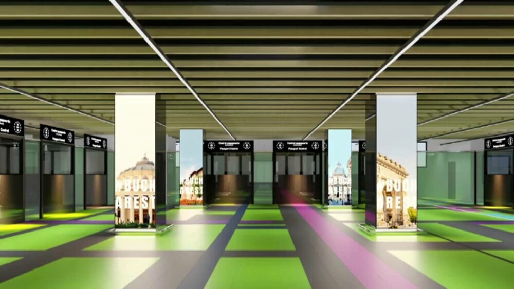 Modernizări ample la Aeroportul Henri Coandă. Sunt 12 ghișee unde pasagerii își pot înregistra singuri bagajul de cală - Imaginea 9