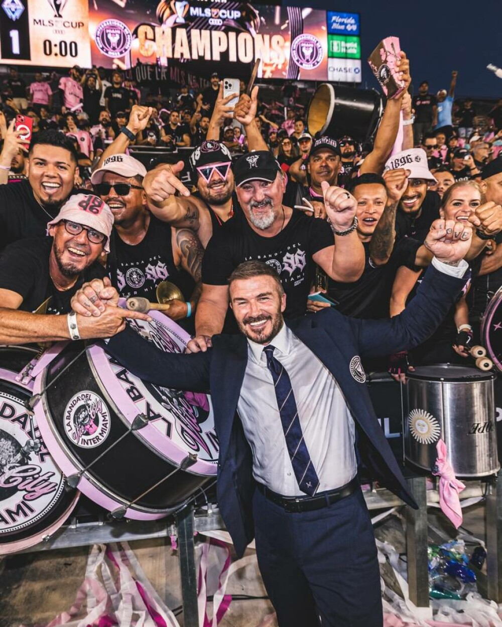 David Beckham scrie istorie după ce Inter Miami a cucerit MLS. Ce mesaj emoționant a transmis. GALERIE FOTO - Imaginea 5