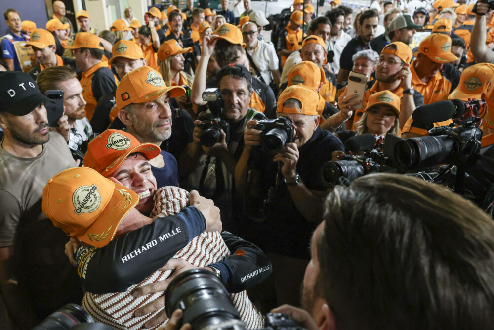 Lando Norris, după ce a câştigat primul titlu de campion mondial în Formula 1: „Am făcut mulţi oameni fericiţi” - Imaginea 7