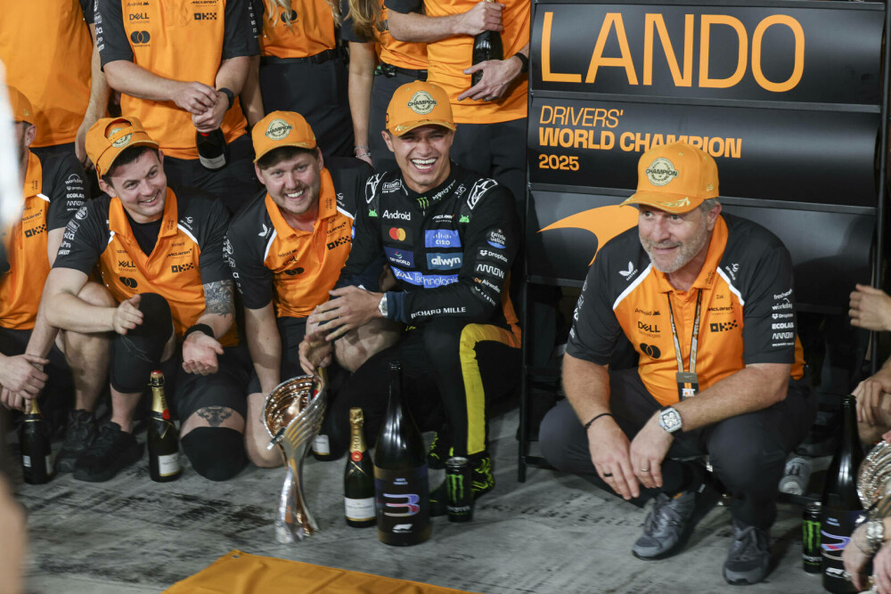 Lando Norris, după ce a câştigat primul titlu de campion mondial în Formula 1: „Am făcut mulţi oameni fericiţi” - Imaginea 16