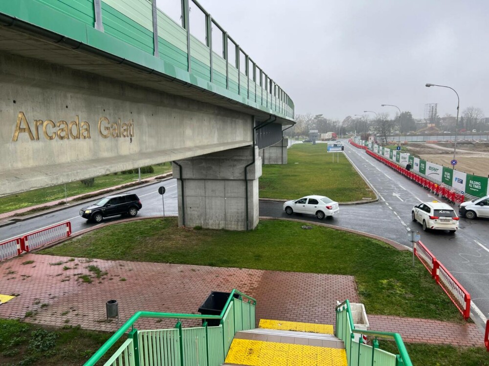 CNAB: Fluxurile auto din fața Aeroportului Otopeni, reconfigurate temporar din cauza lucrărilor la viitoarea stație de metrou - Imaginea 9