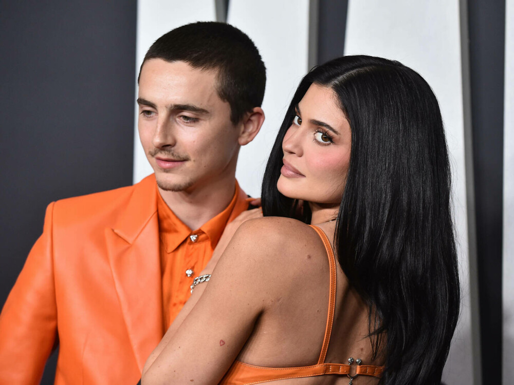 Kylie Jenner și Timothee Chalamet au pus capăt zvonurilor despre despărțire. Cum s-au afișat pe covorul roșu. GALERIE FOTO - Imaginea 4
