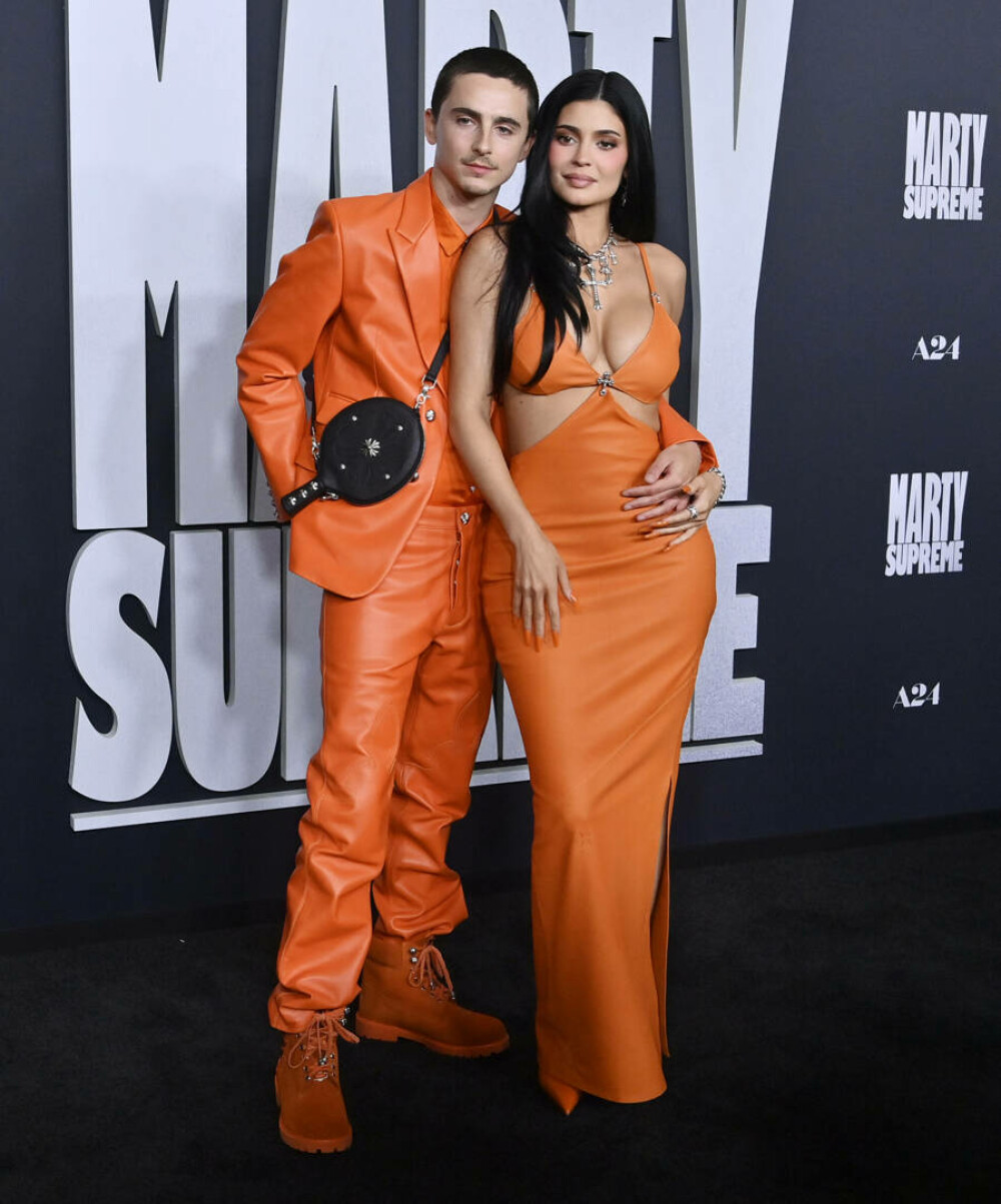 Kylie Jenner și Timothee Chalamet au pus capăt zvonurilor despre despărțire. Cum s-au afișat pe covorul roșu. GALERIE FOTO - Imaginea 9