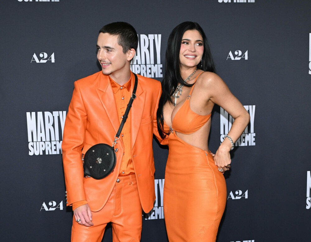Kylie Jenner și Timothee Chalamet au pus capăt zvonurilor despre despărțire. Cum s-au afișat pe covorul roșu. GALERIE FOTO - Imaginea 19