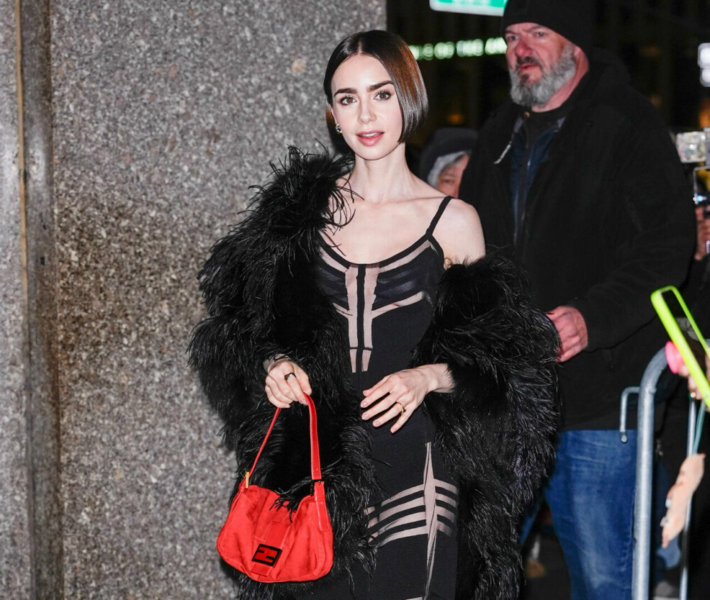Lily Collins a izbucnit în lacrimi când a întâlnit-o pentru prima dată pe Victoria Beckham. FOTO&VIDEO - Imaginea 1