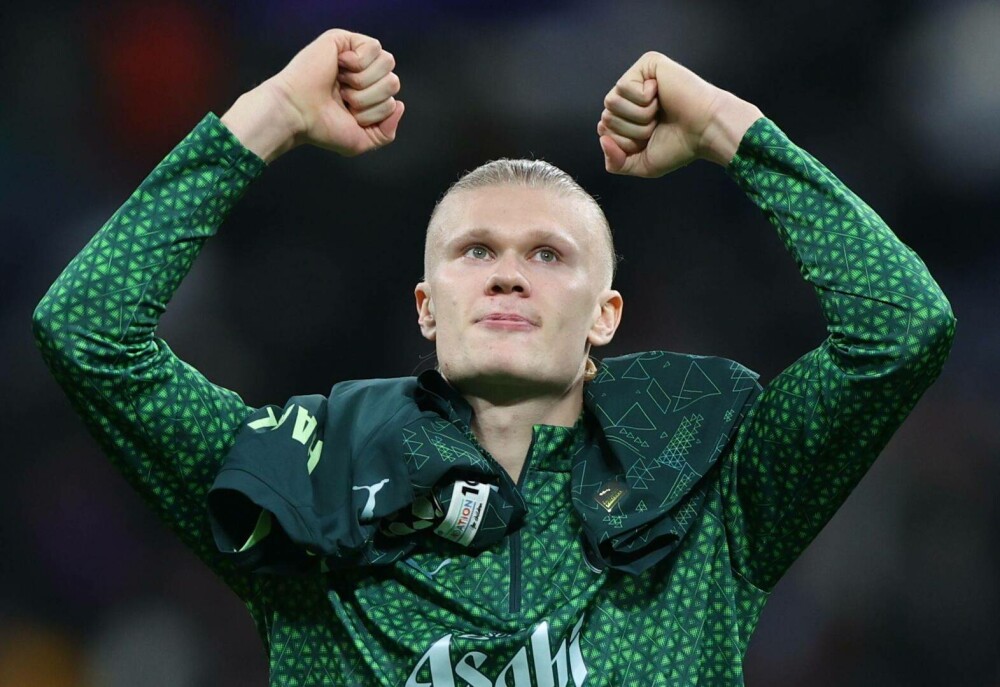 Erling Haaland a ajuns la 55 de goluri în Liga Campionilor și devine cel mai letal atacant după victoria cu Real Madrid, 2-1 - Imaginea 3