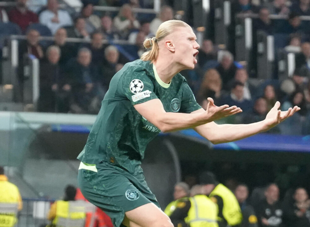 Erling Haaland a ajuns la 55 de goluri în Liga Campionilor și devine cel mai letal atacant după victoria cu Real Madrid, 2-1 - Imaginea 14