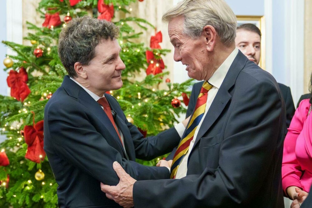 Nicușor Dan a fost primit la Palatul Buckingham de Regele Charles al III-lea. Mesajul transmis de șeful statului. FOTO - Imaginea 8