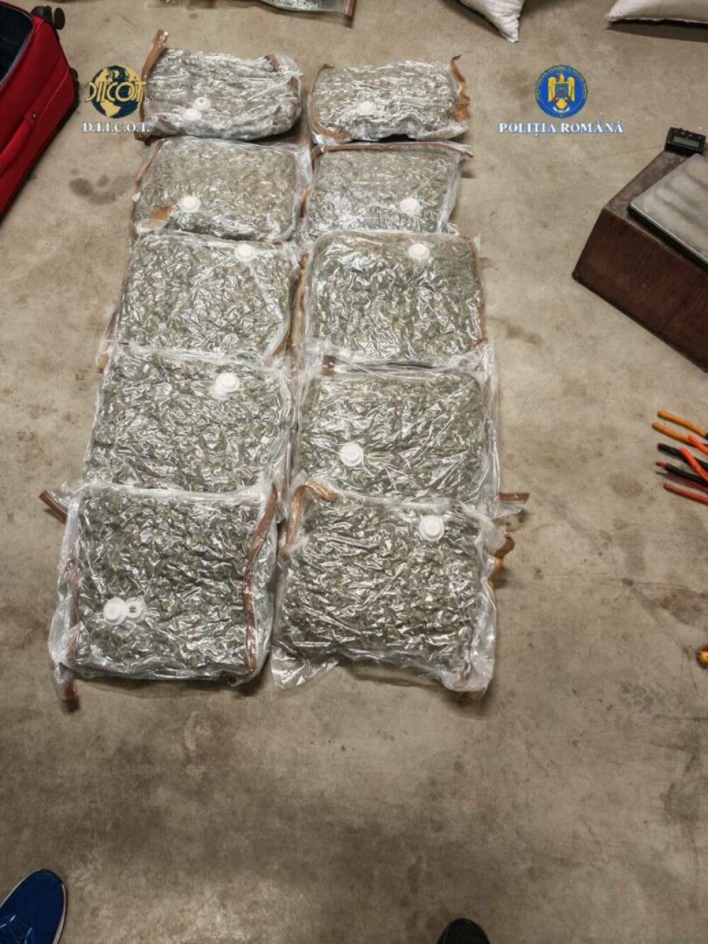 Ce au descoperit procurorii DIICOT în două trolere suspecte aduse în București prin curierat. Patru indivizi au fost arestați - Imaginea 2